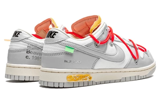 Для треккинга Nike Dunk Low Off White Lot 06 Of 50 DM1602-110