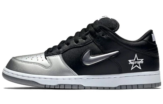 Для треккинга Nike Sb Dunk Low Supreme Jewel Swoosh Silver ck3480-001