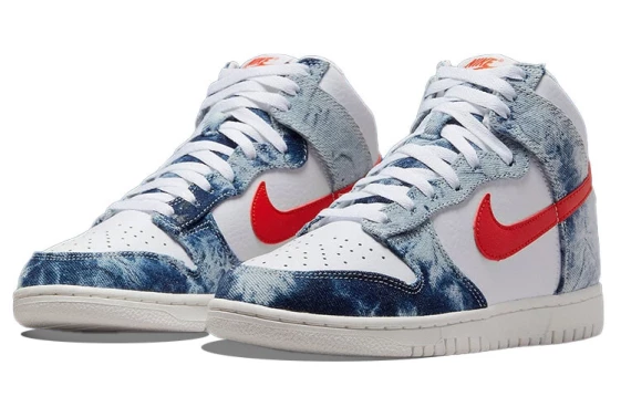 Для треккинга Nike Dunk High Washed Denim Pack Women's DV2181-900