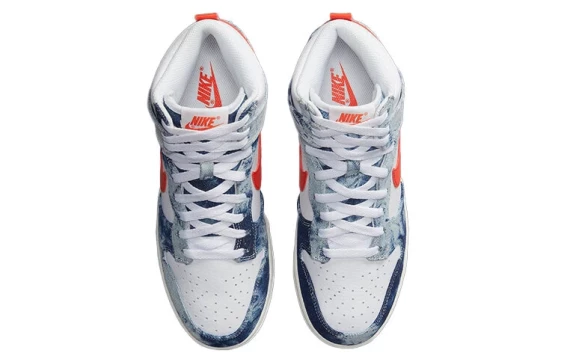 Для треккинга Nike Dunk High Washed Denim Pack Women's DV2181-900