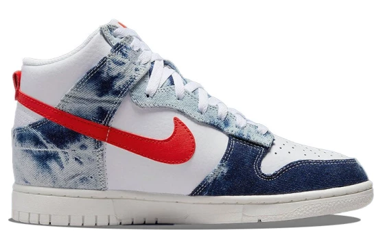 Для треккинга Nike Dunk High Washed Denim Pack Women's DV2181-900