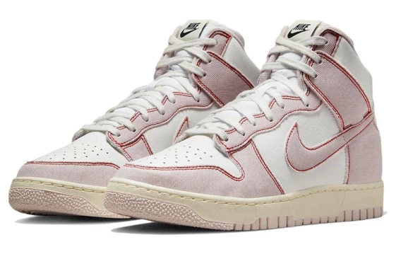 Для треккинга Nike Dunk High 1985 Barely Rose Denim DQ8799-100