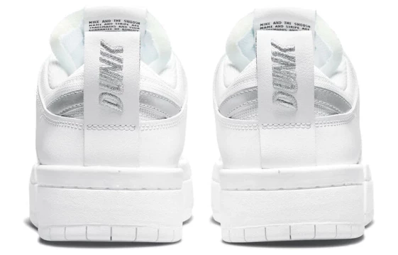 Для треккинга Nike Dunk Low Disrupt White Silver Women's DJ6226-100