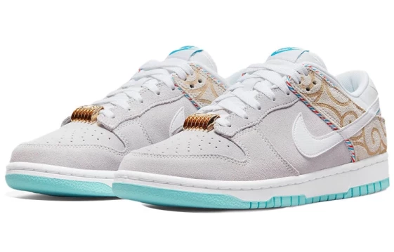 Для треккинга Nike Dunk Low Se Barber Shop Grey DH7614-500