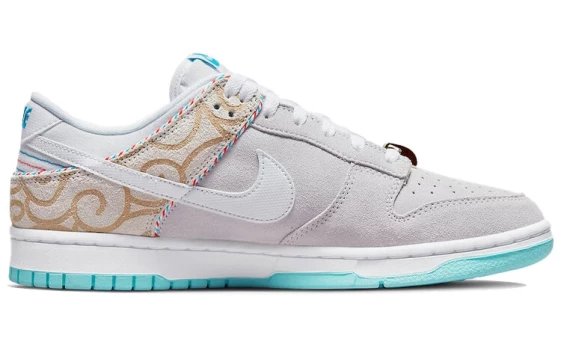 Для треккинга Nike Dunk Low Se Barber Shop Grey DH7614-500