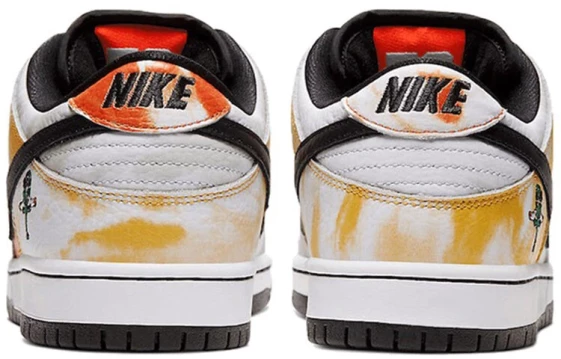 Для треккинга Nike SB Dunk Low Raygun Tie-Dye White BQ6832-101