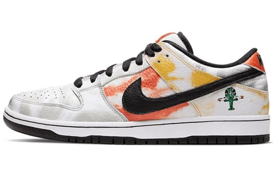 Для треккинга Nike SB Dunk Low Raygun Tie-Dye White BQ6832-101