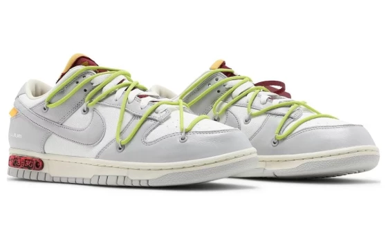 Для треккинга Nike Dunk Low Off White Lot 8 DM1602-106