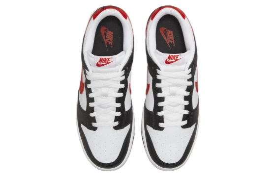 Для треккинга Nike Dunk Low Retro Red Swoosh Panda FB3354-001