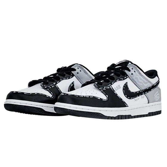 Для треккинга Nike Dunk Anti-Slip Wear-Resistant Low-Top Skateboard Shoes Women's White Red HJ3491-161(女款白红二SBOX)