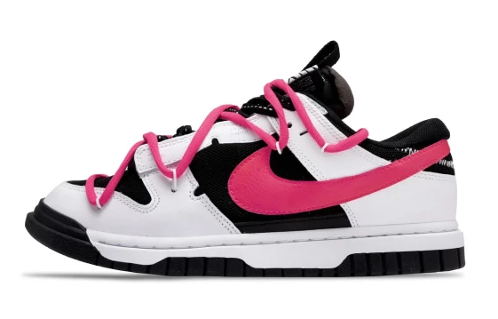 Для треккинга Nike Air Dunk Jumbo Anti-Slip Wear-Resistant Low-Top Skateboard Shoes Men's Pink White