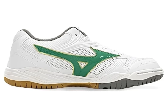 Кроссовки Mizuno Badminton Shoes Unisex Low-Top White/Green 29KV13035