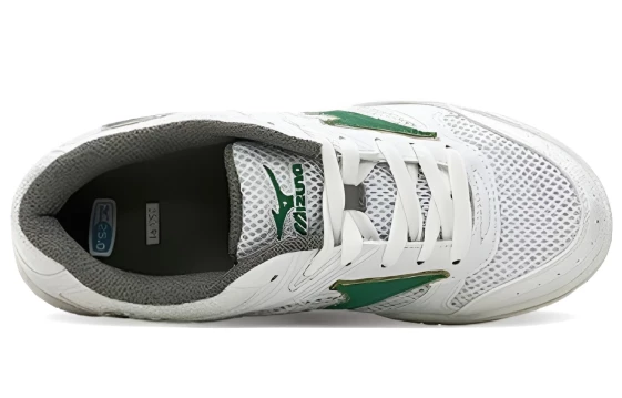 Кроссовки Mizuno Badminton Shoes Unisex Low-Top White/Green 29KV13035