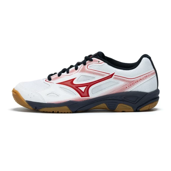 Кроссовки Mizuno Sky Blaster CN Low-Top Badminton Shoes Unisex White Black Red 71GA234641 40