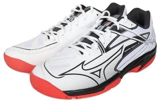 Кроссовки Gate Sky Mizuno Plus 4 Wide 'White Fiery Coral' 71GA242103