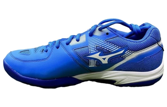 Кроссовки Mizuno SKY Plus 2 Anti-Slip And Wear-Resistant Breathable Low-Top Badminton Shoes Unisex Blue White 71GA224001 44