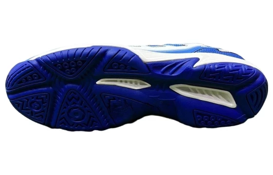 Кроссовки Mizuno SKY Plus 2 Anti-Slip And Wear-Resistant Breathable Low-Top Badminton Shoes Unisex Blue White 71GA224001
