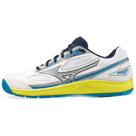 Кроссовки Mizuno Anti-Slip Wear-Resistant Low-Top Tennis Shoes Men's White Blue 61GA234015
