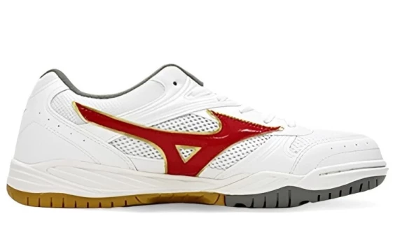 Кроссовки Mizuno Badminton Shoes Unisex Low-Top White/Red 29KV13062