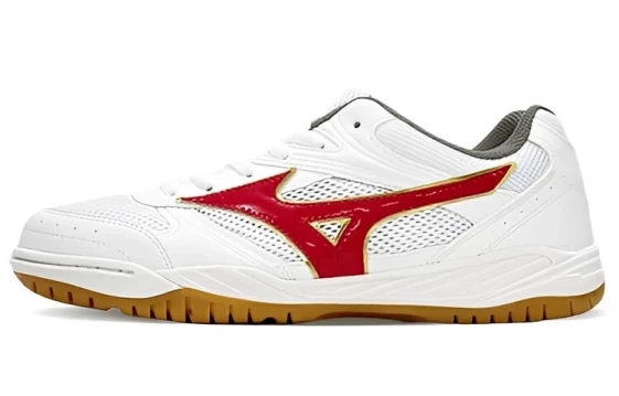 Кроссовки Mizuno Badminton Shoes Unisex Low-Top White/Red 29KV13062