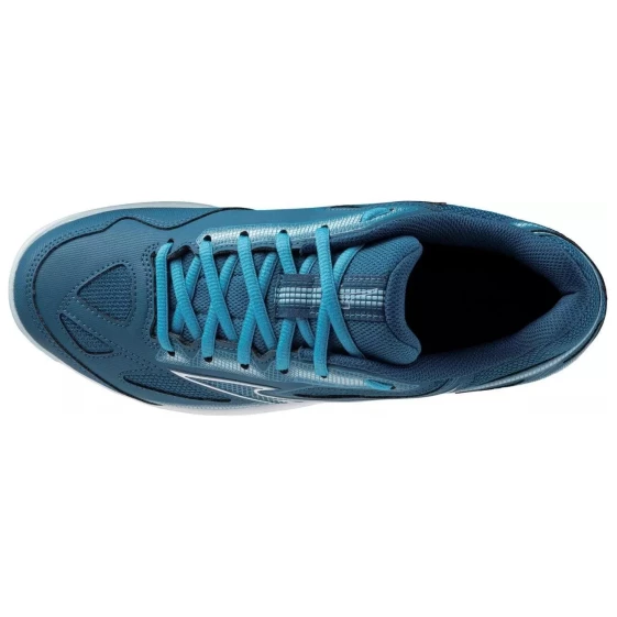 Кроссовки Mizuno Cushioning Anti-Slip And Wear-Resistant Low-Top Tennis Shoes Men's Blue White 61GA234027