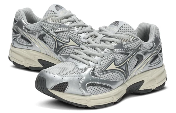 Кроссовки Mizuno Speed 2K Cushioning Low-Top Casual Shoes Unisex Silver Gray D1GH222917