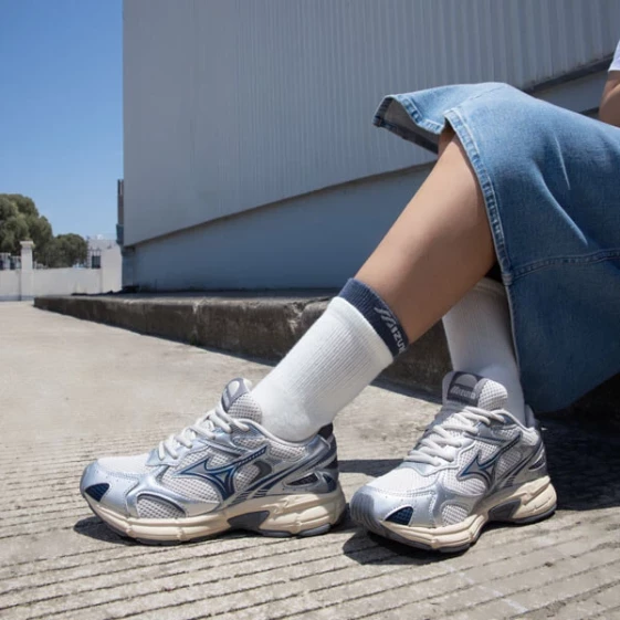 Для бега Mizuno Cyclone Speed 2k 'Silver Fantasy Blue' D1GH222913