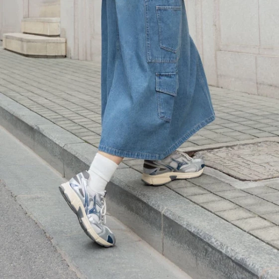 Для бега Mizuno Cyclone Speed 2k 'Silver Fantasy Blue' D1GH222913