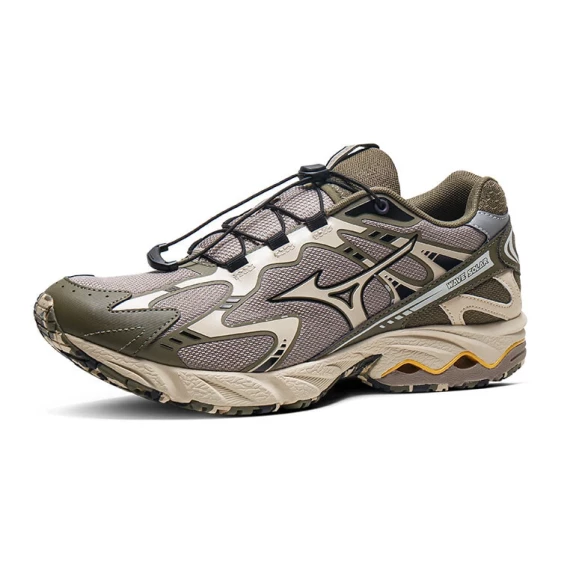 Для бега Mizuno Wave Solar V2 Anti-Slip And Wear-Resistant Coverage Support Low-Top Casual Running Shoes Unisex Olive Green D1GH231808