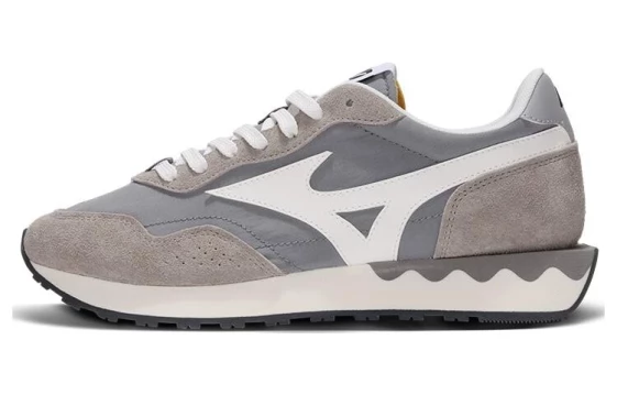 Кроссовки Mizuno LG 70s Wear-Resistant Low-Top Casual Shoes Unisex Gray White D1GH211211 48.5