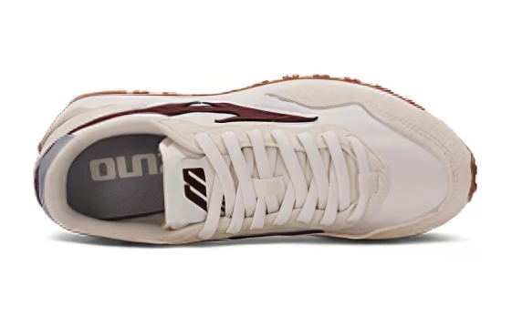 Кроссовки Mizuno LG 70s Low-Top Casual Shoes Unisex White Red D1GH211213