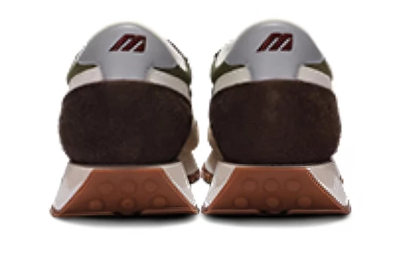 Кроссовки Mizuno LG 70s Anti-Slip Wear-Resistant Low-Top Casual Shoes Unisex Green White D1GH211210