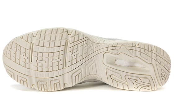 Кроссовки Mizuno Wave Solar Anti-Slip And Wear-Resistant Breathable Low-Top Casual Shoes Unisex White Light Gray D1GH222303