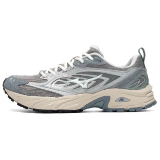 Кроссовки Mizuno FIYI V2 Cushioned Wear-Resistant Breathable Low-Top Chunky Sneakers Unisex White D1GH241506