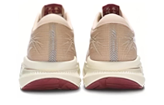 Кроссовки Mizuno Pi Plus Cushioning Wear-Resistant Low-Top Casual Shoes Unisex White Red D1GH240301