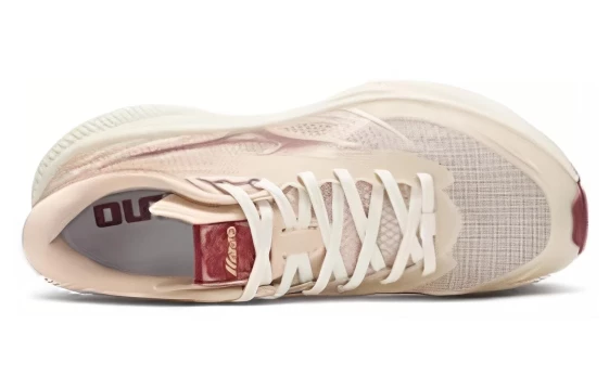 Кроссовки Mizuno Pi Plus Cushioning Wear-Resistant Low-Top Casual Shoes Unisex White Red D1GH240301