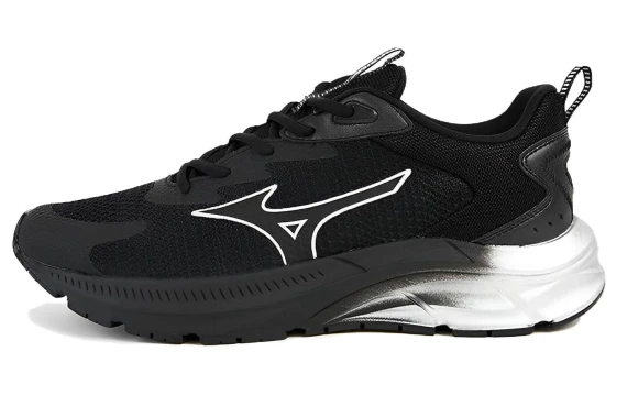 Кроссовки Mizuno Low Top 'Shock Absorption NonSlip Durable Black White' D1GH230704