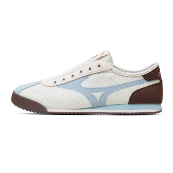 Кроссовки Mizuno LG 60S Slip-Resistant Breathable Lightweight Low-Top Casual Shoes Women's Beige Blue D1GH240209