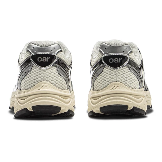 Для бега Oarism x Mizuno Racer S Wear-Resistant Low-Top Running Shoes Unisex Beige Apricot Black D1GH243601