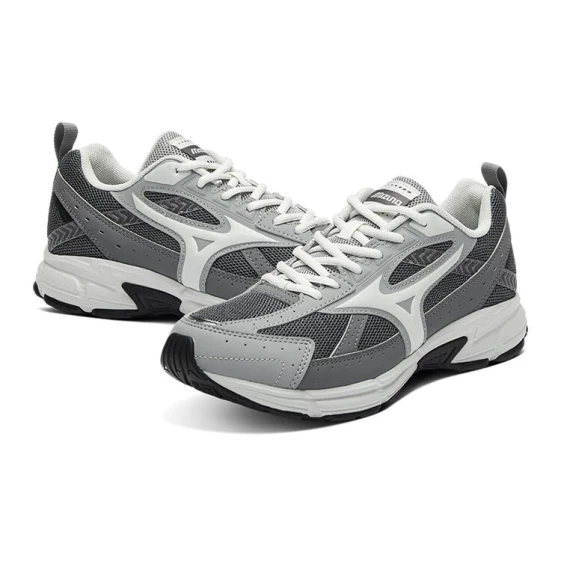 Для бега Mizuno Speed Anti-Slip And Wear-Resistant Breathable Low-Top Running Shoes Unisex Storm Gray D1GH223020