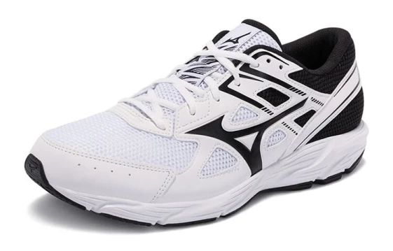 Для бега Maximizer Mizuno 23 2E Wide 'White Black' K1GA210002