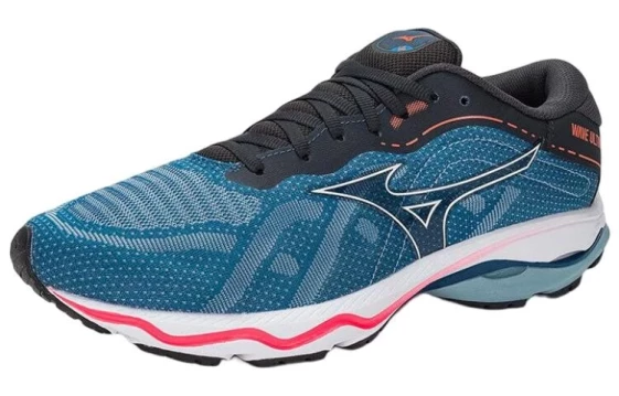 Для бега Mizuno Ultima 14 Anti-Slip Wear-Resistant Cushioning Breathable Low-Top Training Running Shoes Men's Blue Black Red J1GC231801