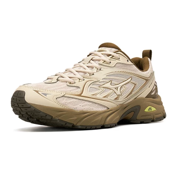 Для бега Mizuno FIYI V2 Cushioning Anti-Slip And Wear-Resistant Low-Top Sports Running Shoes Unisex Yellow Mud D1GH241503