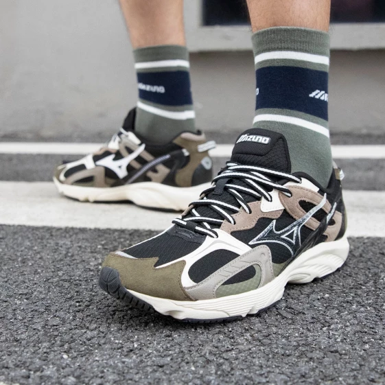 Для бега Mizuno Cushioning Wear-Resistant Support Rebound Low-Top Casual Running Shoes Unisex Dark Brown D1GH232201