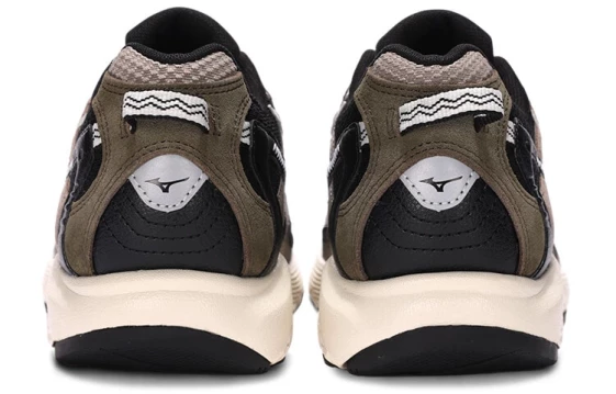 Для бега Mizuno Cushioning Wear-Resistant Support Rebound Low-Top Casual Running Shoes Unisex Dark Brown D1GH232201