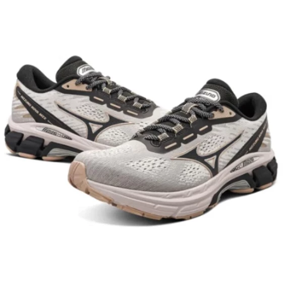 Для бега Mizuno NOVA MIX Anti-Slip Wear-Resistant Low-Top Running Shoes Unisex Gray D1GH240506