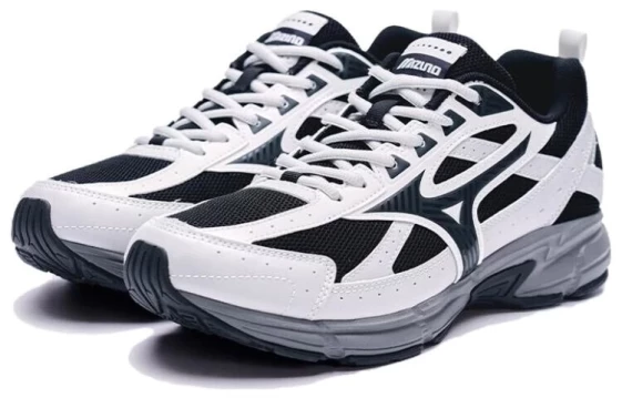 Для бега Mizuno Speed Cushioning Anti-Slip Wear-Resistant Breathability Low-Top Casual Running Shoes Unisex Ash Ecru D1GH223017