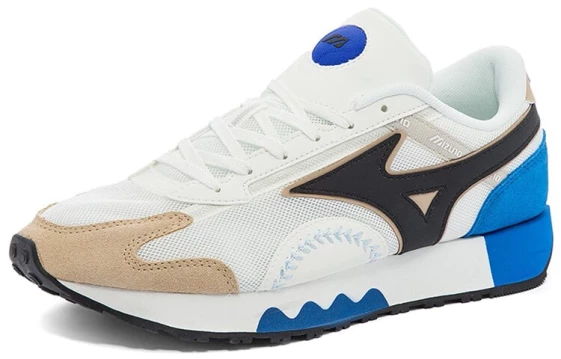 Для бега Mizuno Lg 70s Baseball 'White Blue' D1GH220505