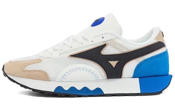 Для бега Mizuno Lg 70s Baseball 'White Blue' D1GH220505