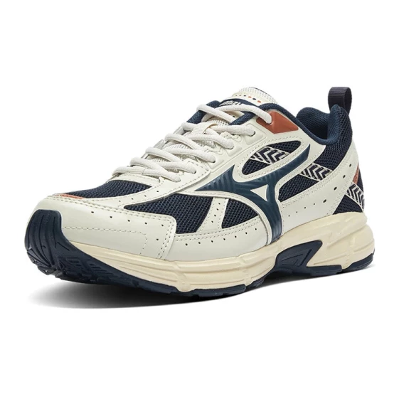 Для бега Mizuno Speed Cushioning Anti-Slip Wear-Resistant Breathability Low-Top Running Shoes Unisex Beige Blue D1GH223021